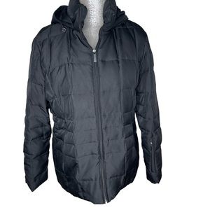 Calvin Klein Winter Down Jacket Black Size Large